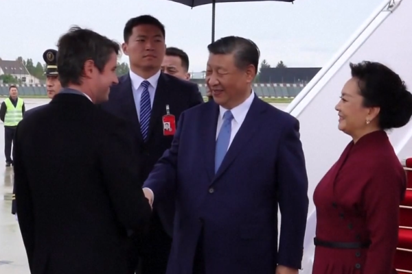 arrivée président xi